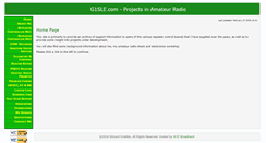 Desktop Screenshot of g1sle.com